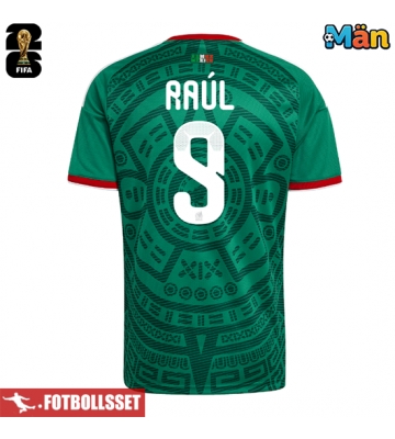 Mexiko Raul Jimenez #9 Hemmatröja VM 2026 Kortärmad